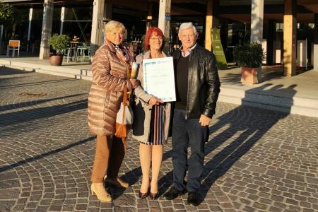 Turistična zveza Slovenije nagradila turistične delavce iz naše občine 2